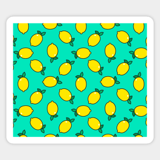 Lemon Pattern Sticker